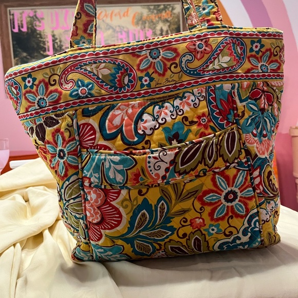 Vera Bradley Tote: Provencal - Picture 3 of 7